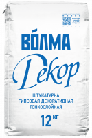Декоративная штукатурка гипсовая тонкослойная «ВОЛМА-Декор», 12 кг